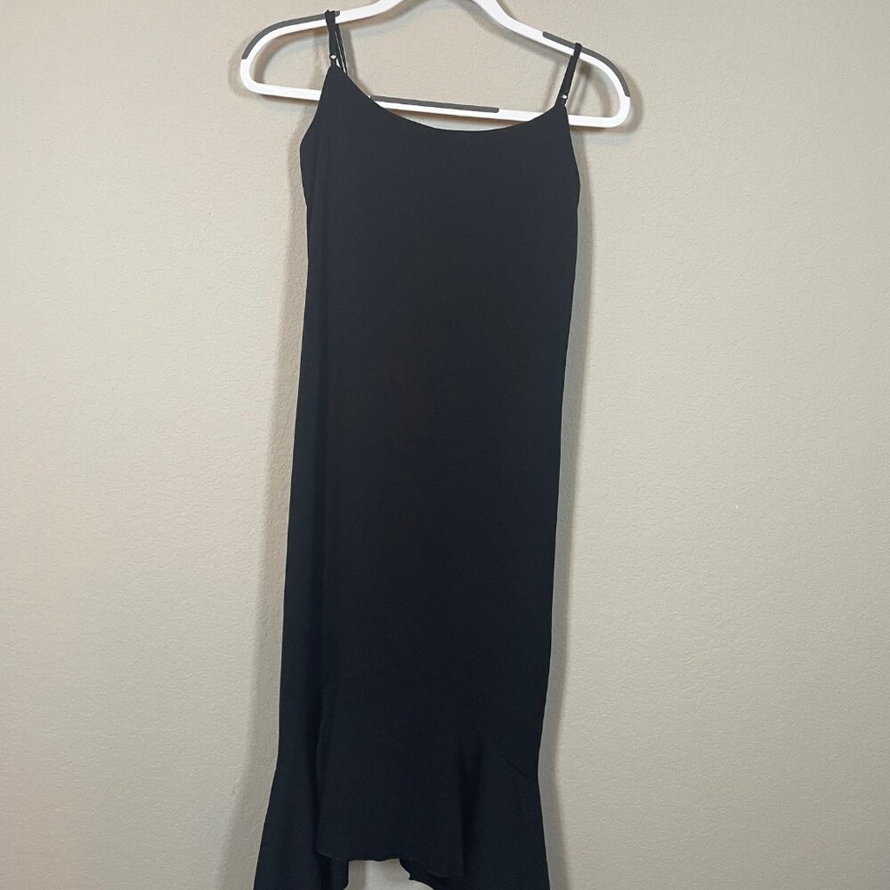 Vintage City Triangles Black Cocktail Dress Size Large